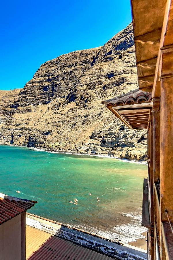 First Line Beach Front 2 Bedroom Apartment Los Gigantes Santiago Del Teide Ngoại thất bức ảnh